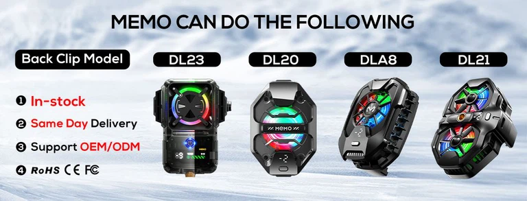 Back Clip Phone Cooler