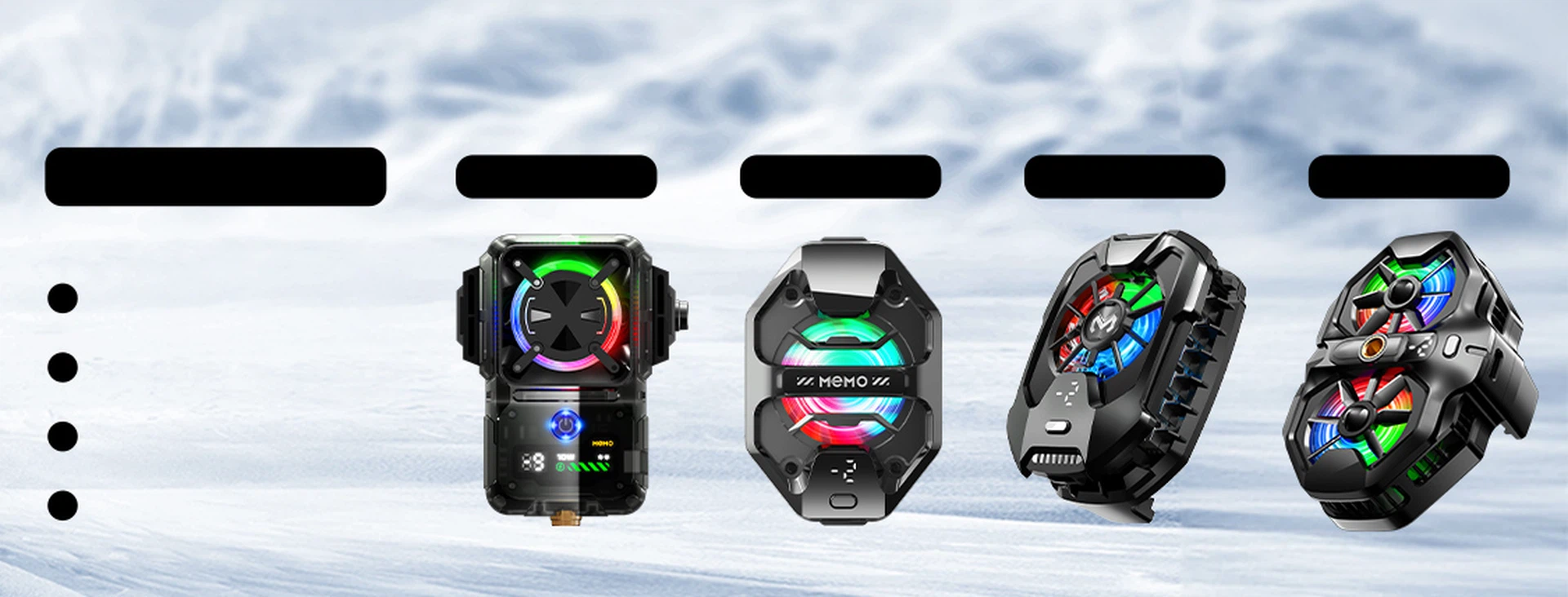 Back Clip Phone Cooler